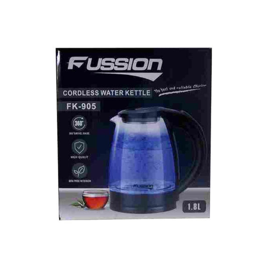 Glass Body Electric Kettle 1.8L - Crystal Clear Fast Boiling Experience