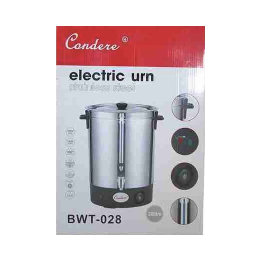 Stainless Steel Electric Water Urn 28L - Hot Water Dispenser