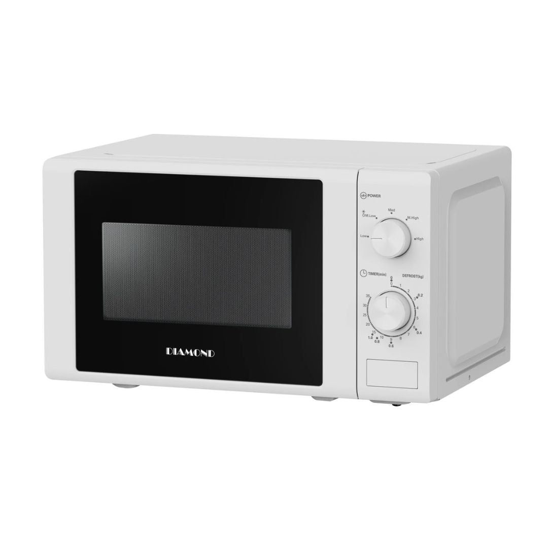 Diamond 20L Manual Microwave – Compact & Affordable