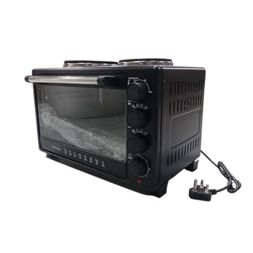 Electric Oven with 2 Hotplates – 32L