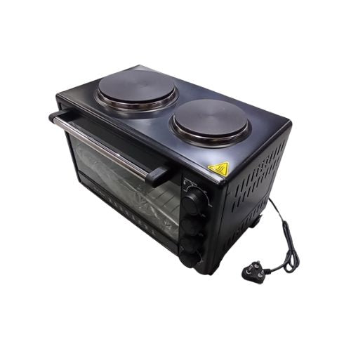Electric Oven with 2 Hotplates – 32L