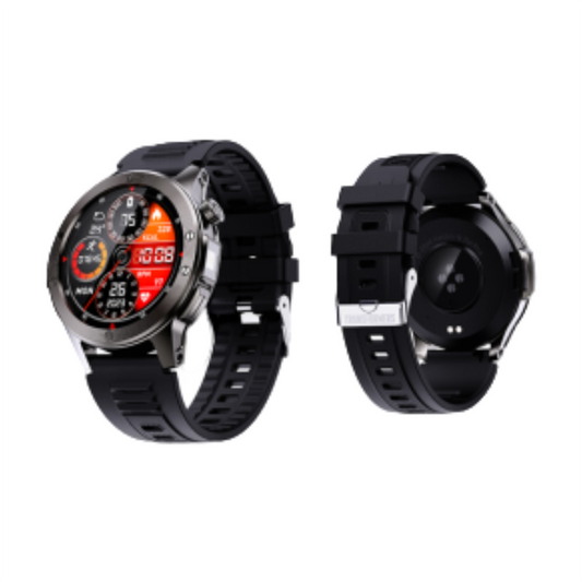 Smart Fitness Watch With Heart Rate, Long Battery & Call Support