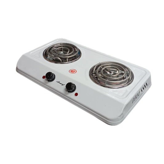 Casey Aruif 2 Plate Electric Stove – Compact & Efficient