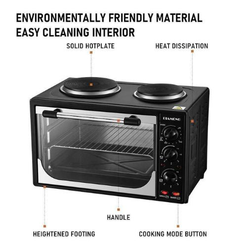 Diamond Brand 30 Litre Mini Kitchen Oven
