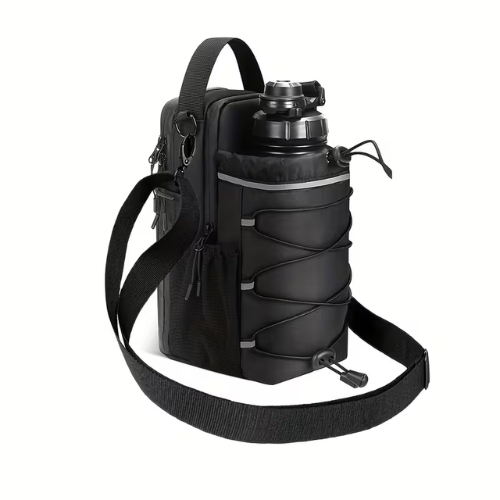 Magnetic Gym Bottle Bag Holder  - Hands free bottle & phone holder