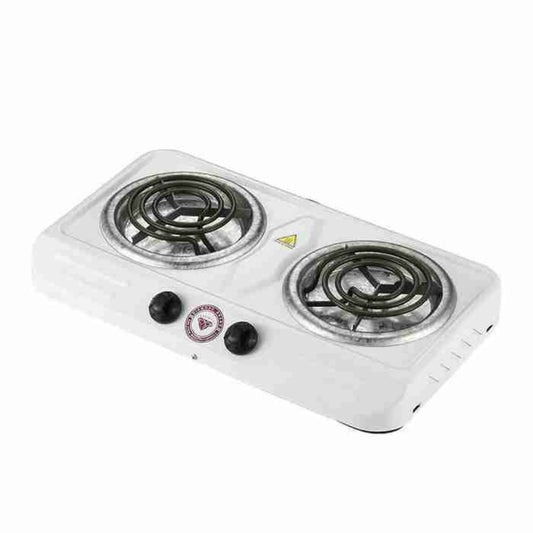 Diamond 2 Plate Spiral Electric Stove 2000W - Compact Cooking Solution